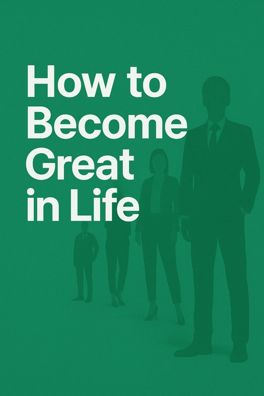 How To Become Great
