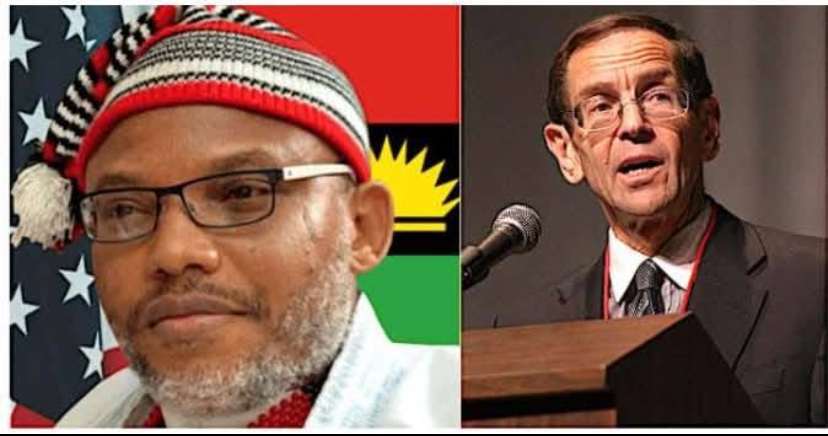 Nnamdi Kanu’s US Lawyer, Bruce Fein, Writes Justice Omotosho, Seeks Dismissal Of Charges Against IPOB Leader Over Lack Of Jurisdiction